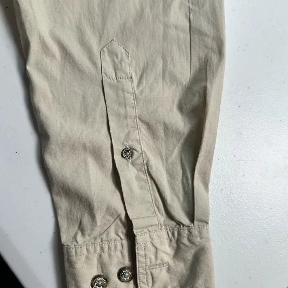EUC Beretta Men’s Button Down Long Sleeve Vented Outdoor Sports Shirt - Size M